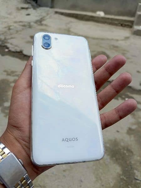 Sharp Aquos R2 Front Damage Working full touch for Pubg 3