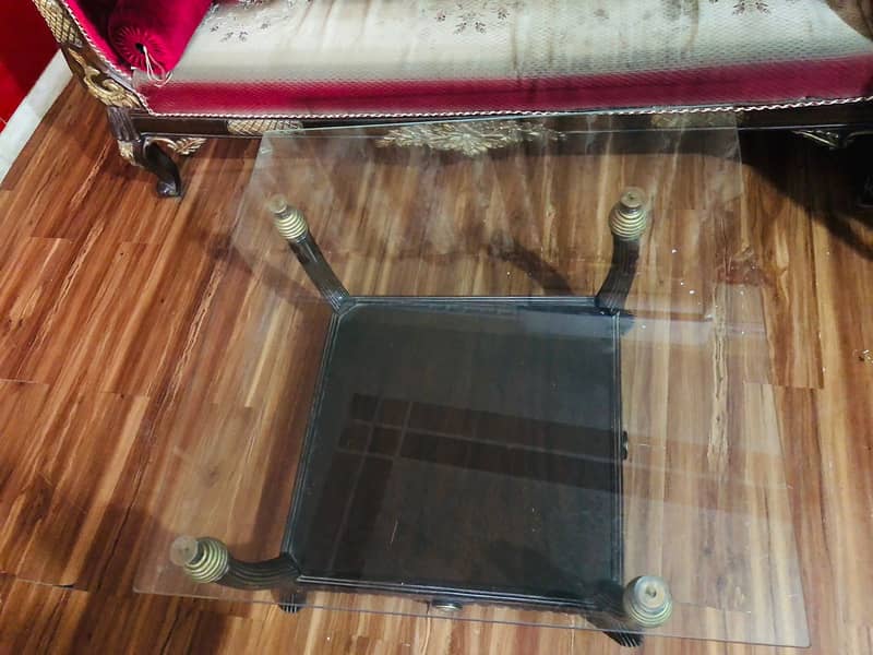 3 Seater Deewan Sofa set Pure chinioti wood Mint condition 13