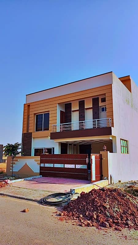 8 Marla Full House Brand New For Rent Bahria Enclave Good Location 0