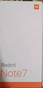 Redmi Note 7 4 gb 128 GB Condition 9/10 2