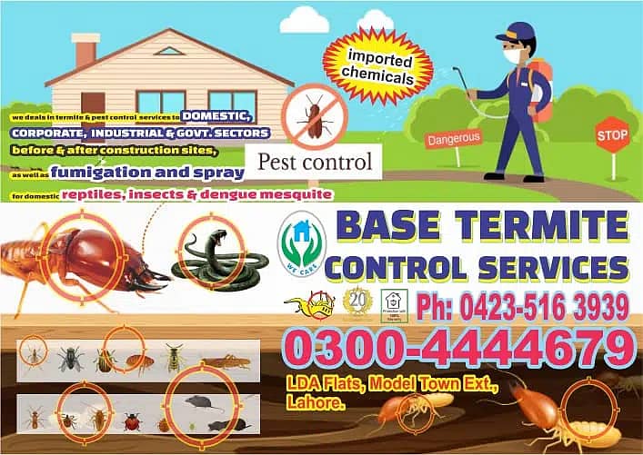 Termite Control, pest Spray, Deemak Control, Dengue spray, Beds bug 0