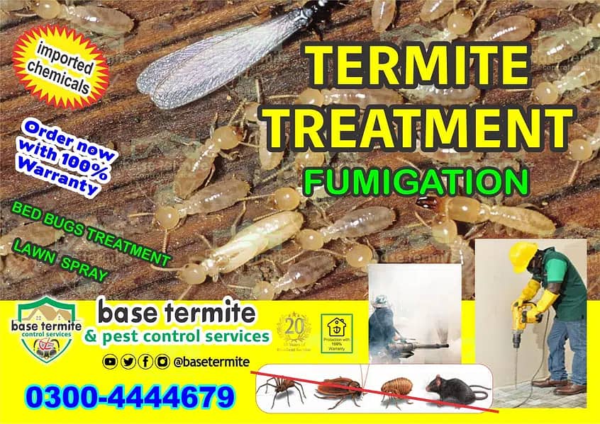 Pest Control For Termite (deemak) Cockroaches Bugs Rats Fumigation 0