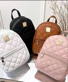 Mini Backpack For Women PU LeatherMultifunction Crossbody Bag
