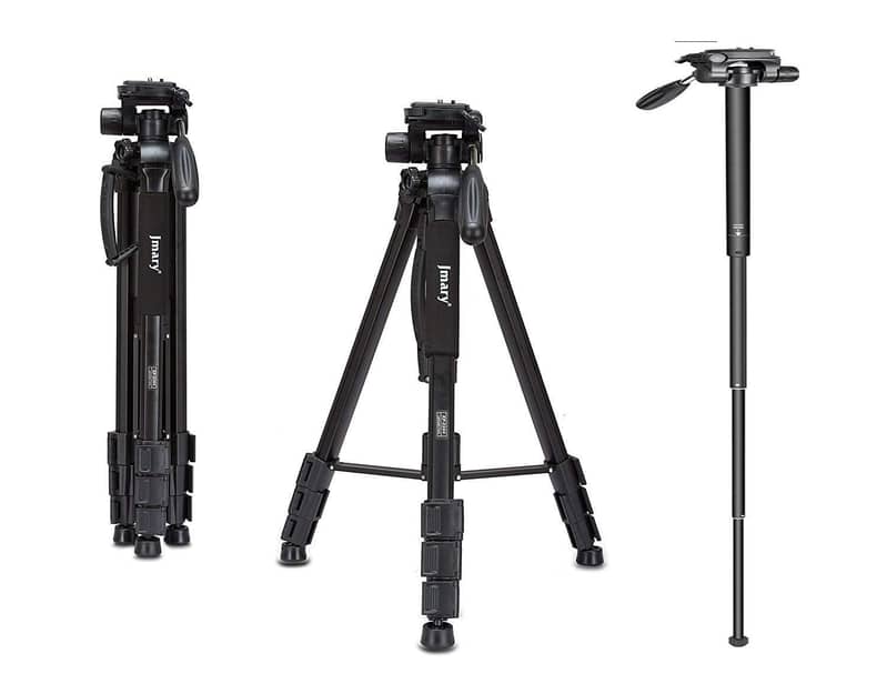 Jmary KP-2209 1.7M Horizontal Axis Tripod with Extendable Arm 1