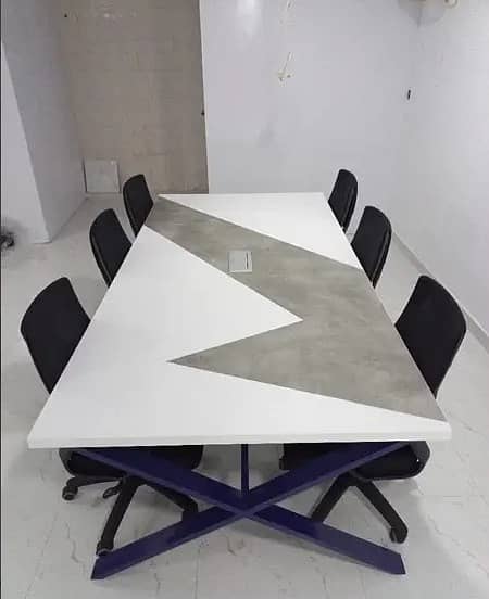 Workstation Meeting table and Chairs ( office furniture ) 1