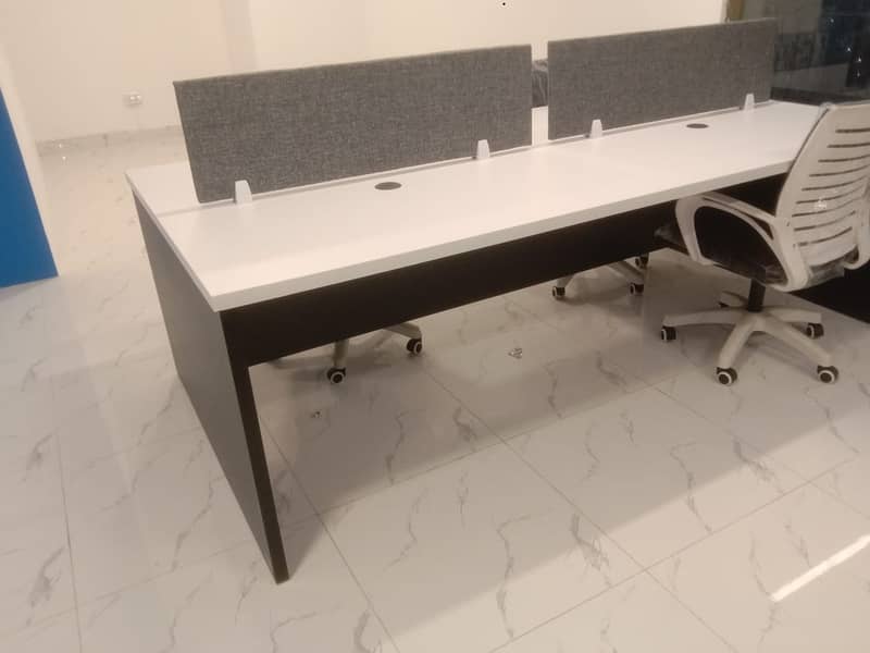 Workstation Meeting table and Chairs ( office furniture ) 6