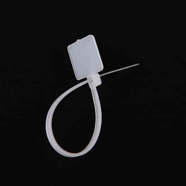 White Zip Ties Network Cable Write Wire Power Cable Label Mark T 7