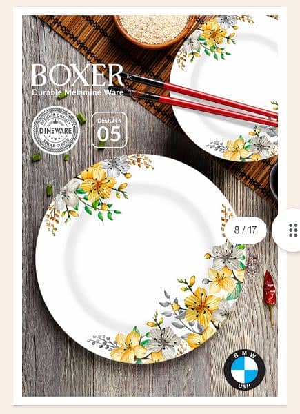 Boxer Dinner Set 12