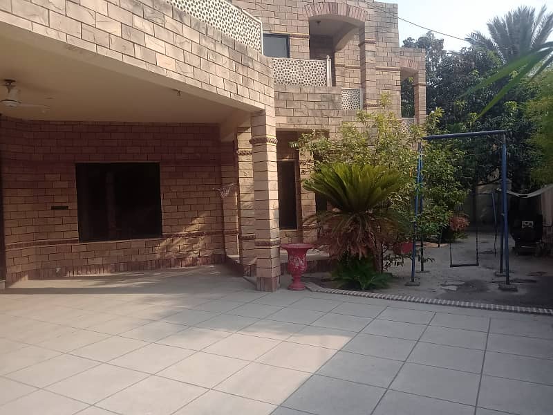 1.5 kanal 6 bedroom ideal for silent office in model town for rent 21