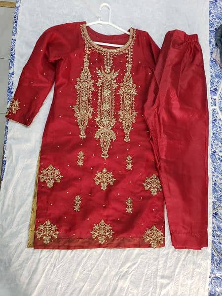 Red Formal Dress|Branded Party Wear Suit|Wedding Formal Dress 0