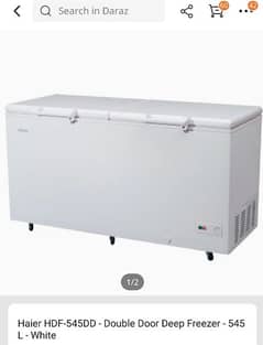 Haier 545DD   freezer  95% freshness 0