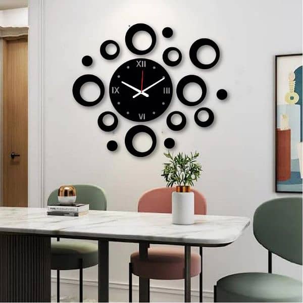 Wooden Wall Clocks Available for Home Decoration 3