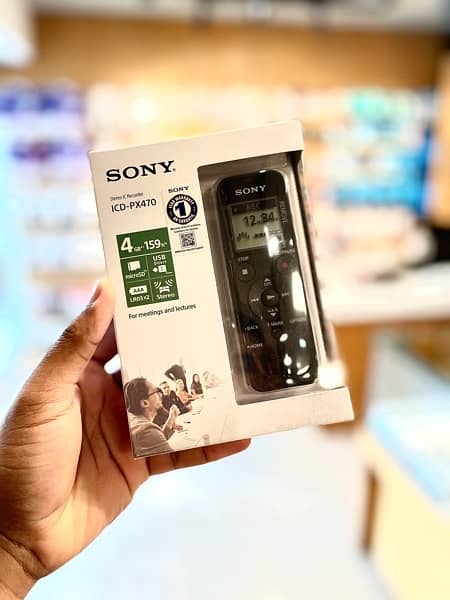 Sony ICD-PX470 Digital Voice Recorder 0