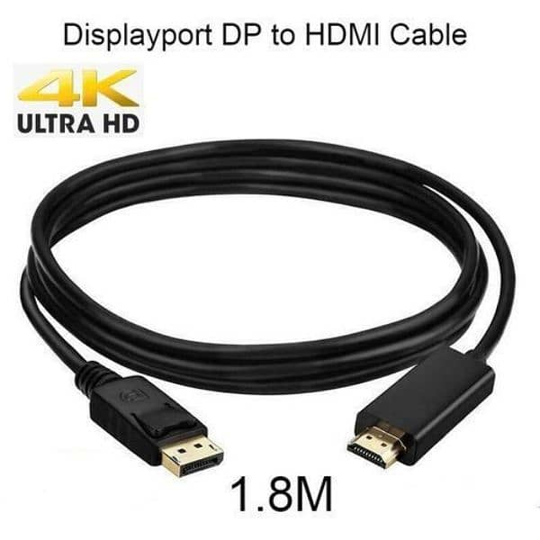 display port to hdmi cable 7