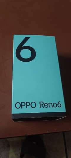 Oppo Reno 6 10/10 condition with Box charger