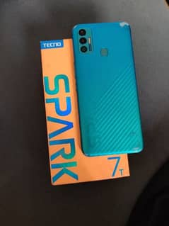 Tecno spark 7T.  4/64 with box