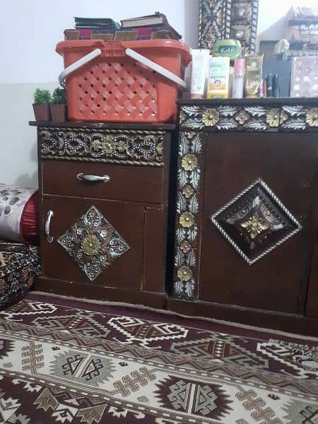 Bed and other furniture with good condition for sale 3