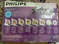 Philips geometricks 8 in 1 hair multi stylist