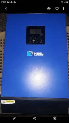 hisel inverter charger 5kv 5000av/4000w 100% ok 0