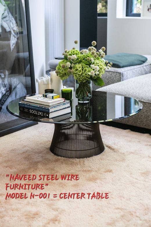 Steel Table Chair / Coffee table / Other steel & Wire furniture 4