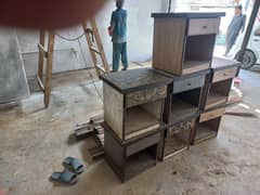 Side Tables and Steel Counter Available