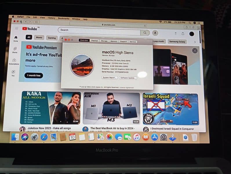 MacBook pro 2011 1