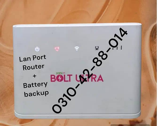 Zong Bolt ultra (Huawei) 4G LTE Sim router wifi For COD call 24/7 3