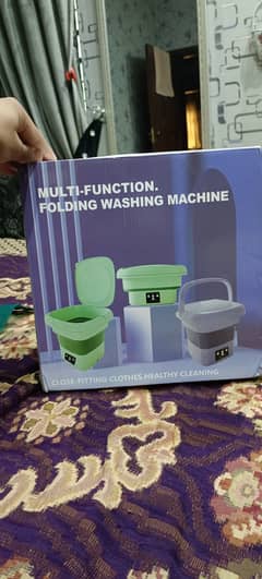 Brand new multi function, folding washing machine