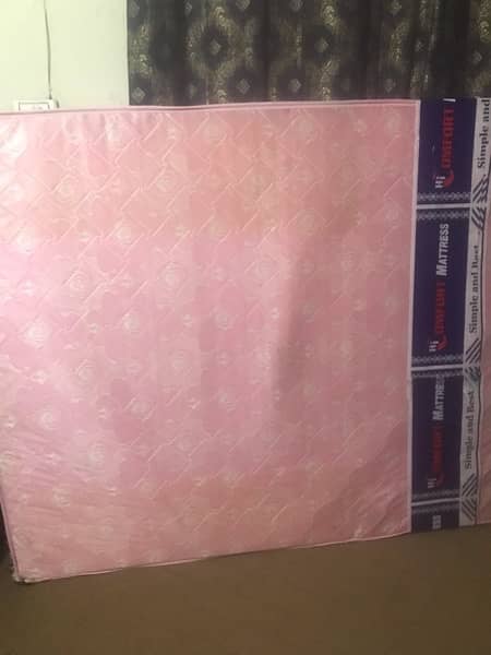 hard mattress new condition double bed 3