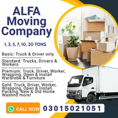 Packers Movers Goods Transport Service, Container services Crane lif