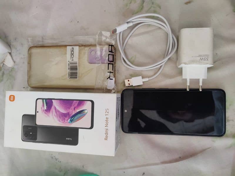 sell my Mobile redme note 12 s 8 gb 256 3