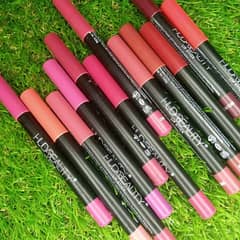 Colorful and Nude shade lip pencils