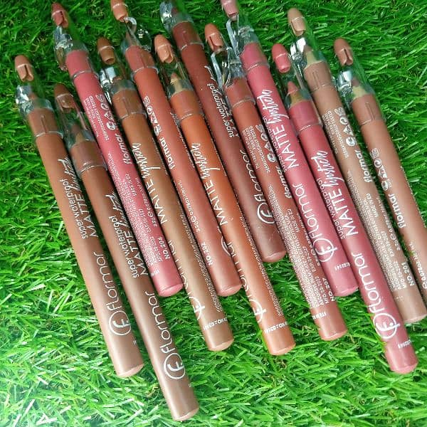 Colorful and Nude shade lip pencils 2