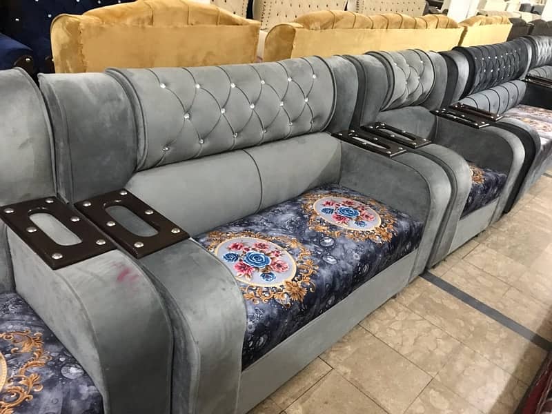 Turkish Design Six seater sofa sets 1-2-3 4
