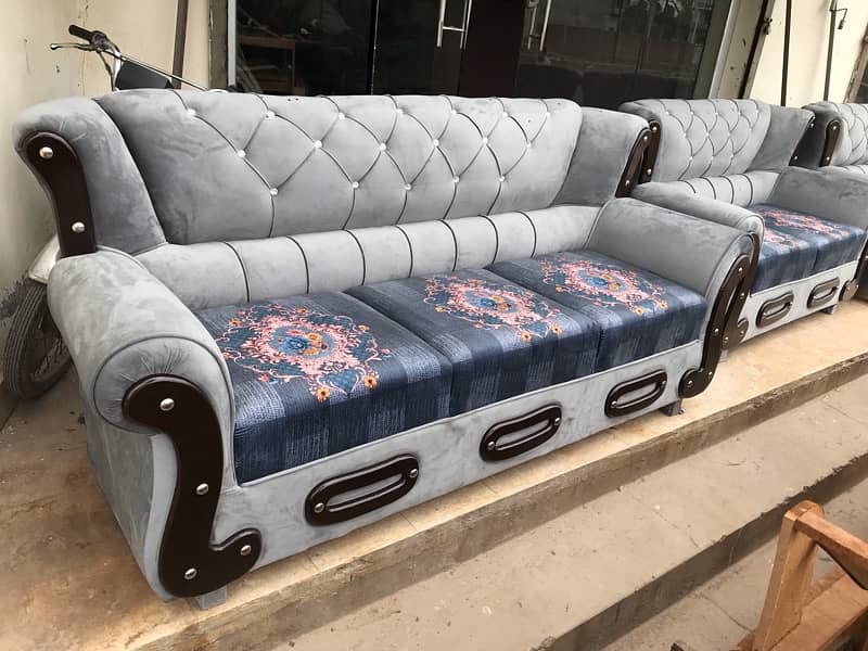 Turkish Design Six seater sofa sets 1-2-3 15