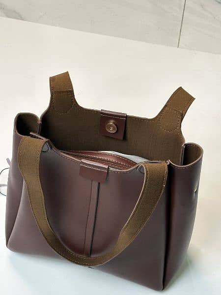 Leatherite Shoulder Bag 3