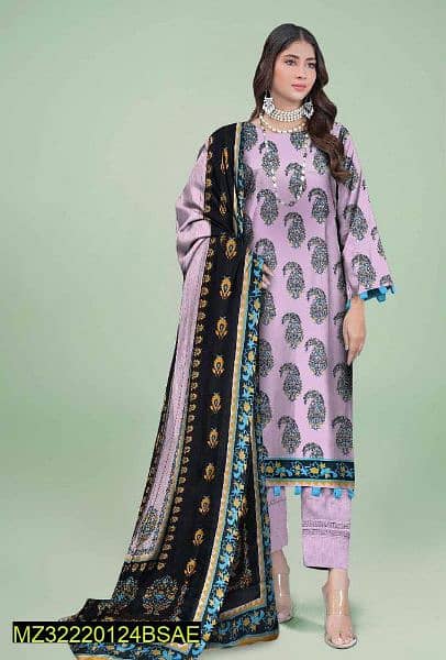 •  Fabric: Lawn
•  Pattern: Embroidered
•  Shirt Front - Pattern: 11