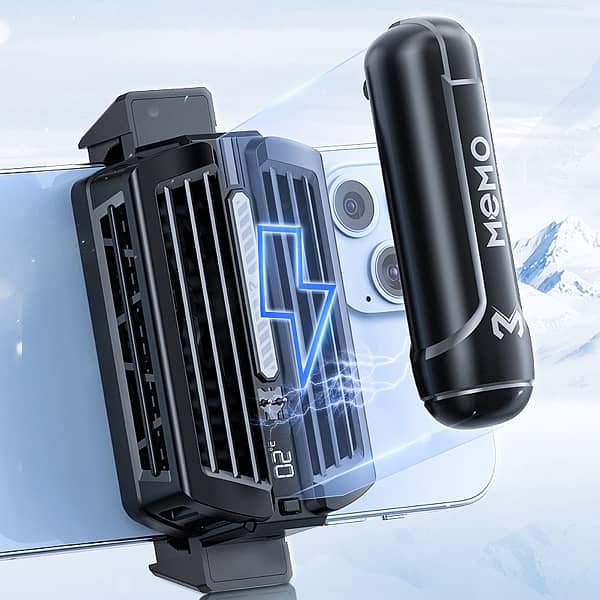 MEMO DL10 Phone Radiator Phone Cooling Fan Cold Wind Handle Fan 1