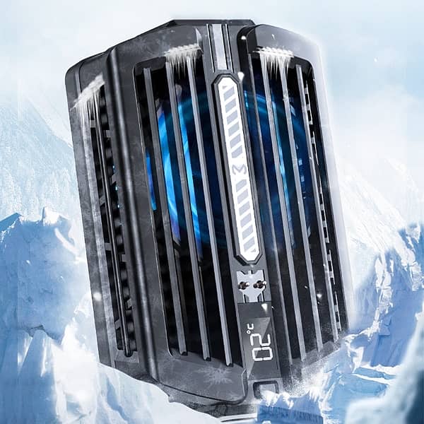 MEMO DL10 Phone Radiator Phone Cooling Fan Cold Wind Handle Fan 3