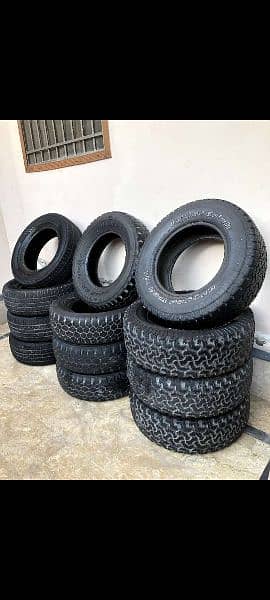3 Sets Jeep Tyres Available in reasonable Price 1