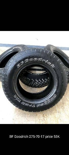 3 Sets Jeep Tyres Available in reasonable Price 2