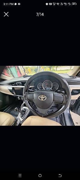 Genuine Toyota Corolla XLI 2015 7