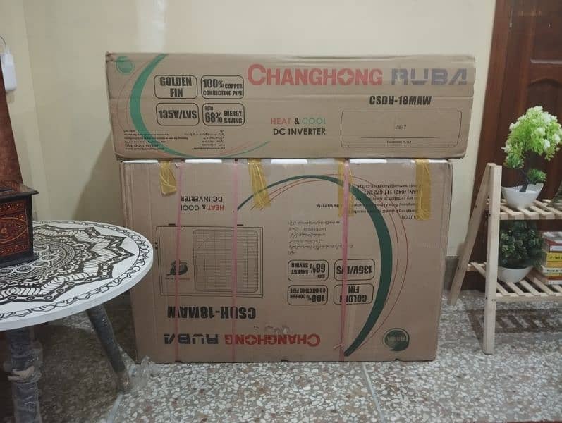 Changhong 1.5 Ton Inverter Heat & Cool AC 0