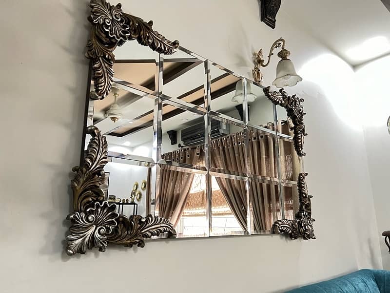 tv lounge wall mirror 0