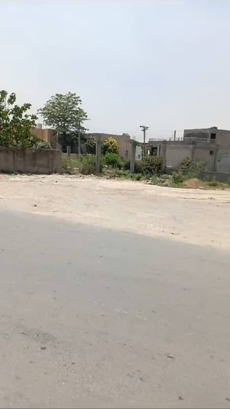 2 Marla Most beautiful and prime location commercial Plot with possession on Pine avenue road for sale 1