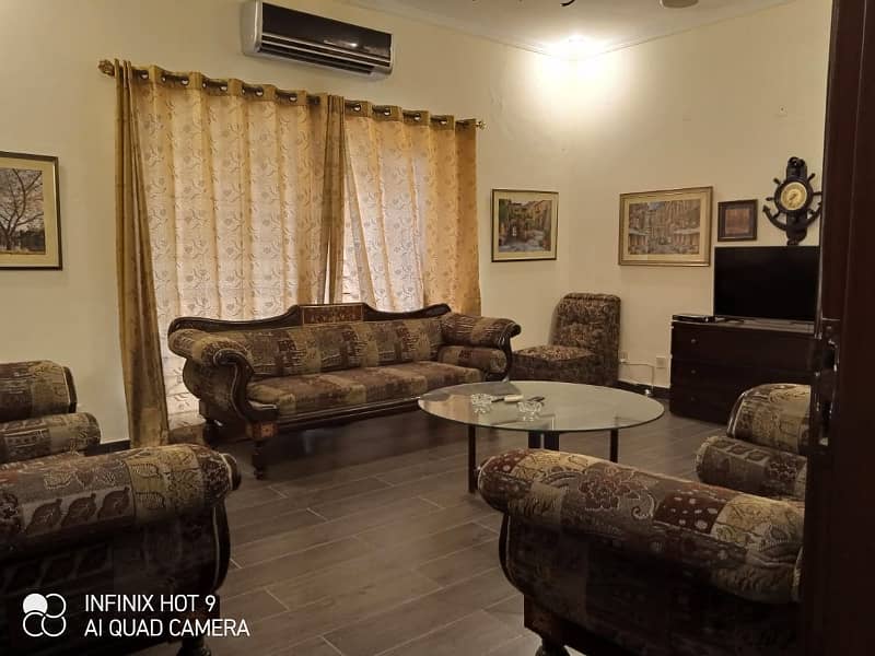 10 marla furnished house for rent in Lahore defence 7