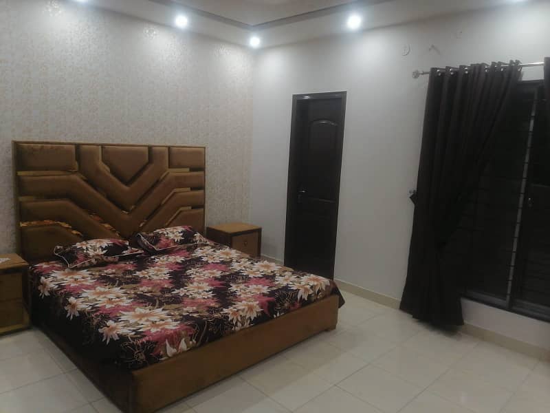Near PKLI full furnished house for short term rent in DHA Lahore 15
