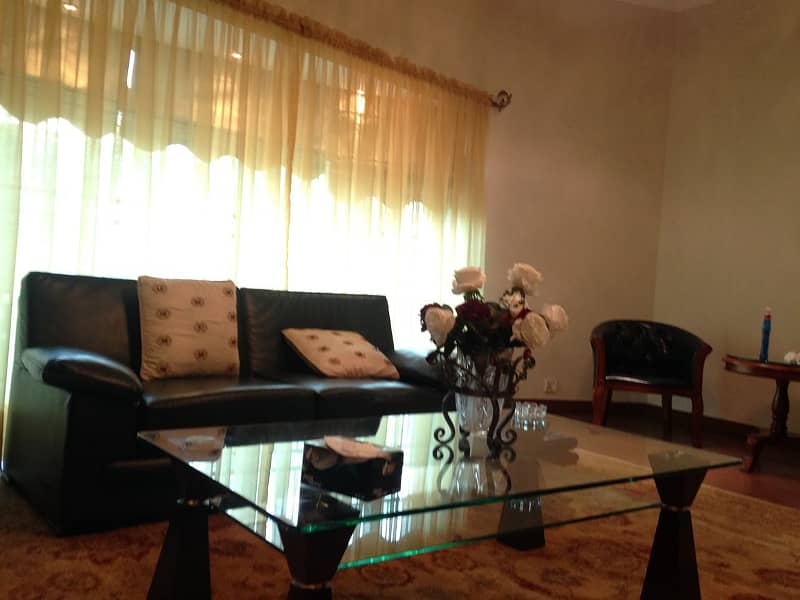 For Family stay full furnished House for rent in DHA Lahore 13