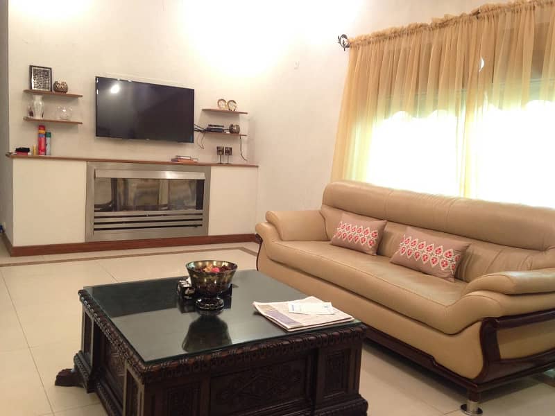 For Family stay full furnished House for rent in DHA Lahore 14