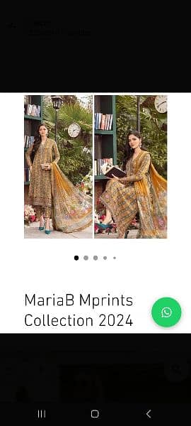 Maria B Unstiched lawn and luxuray ( Delivery all across Pakistan) 3